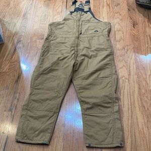 Ridgecut Toughwear Overalls Bib Style Size 3XL Heavy Duty Quilted Duck Canvas